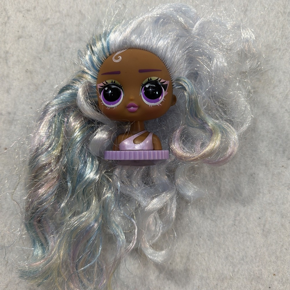 LOL Surprise Swap Tweens Styling Head with Silver Hair -‎ Hard to Find